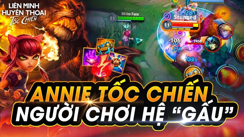 cách lên đồ Annie​ tốc chiến